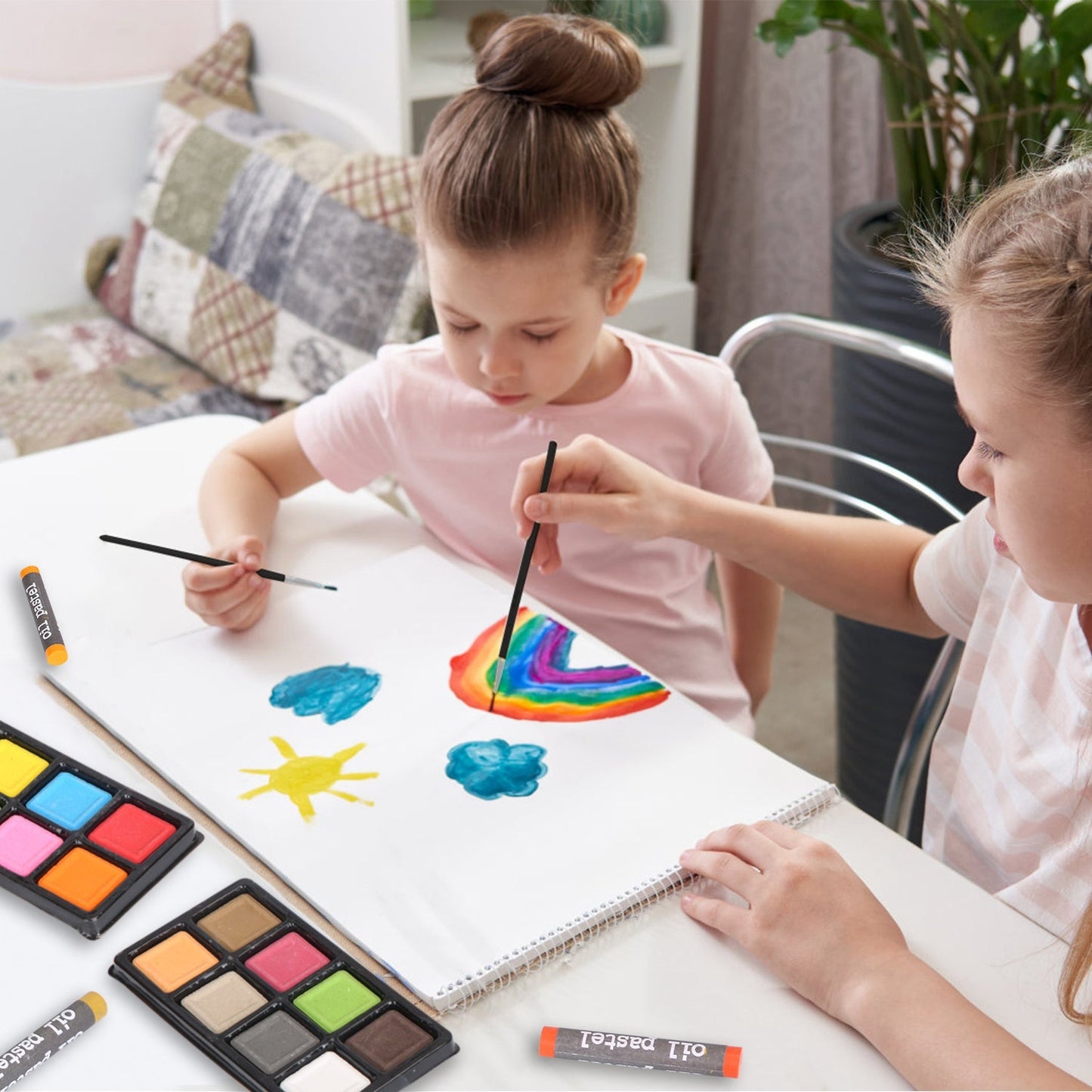 140-Piece Art Supplies Set with Colored Pencils for Drawing