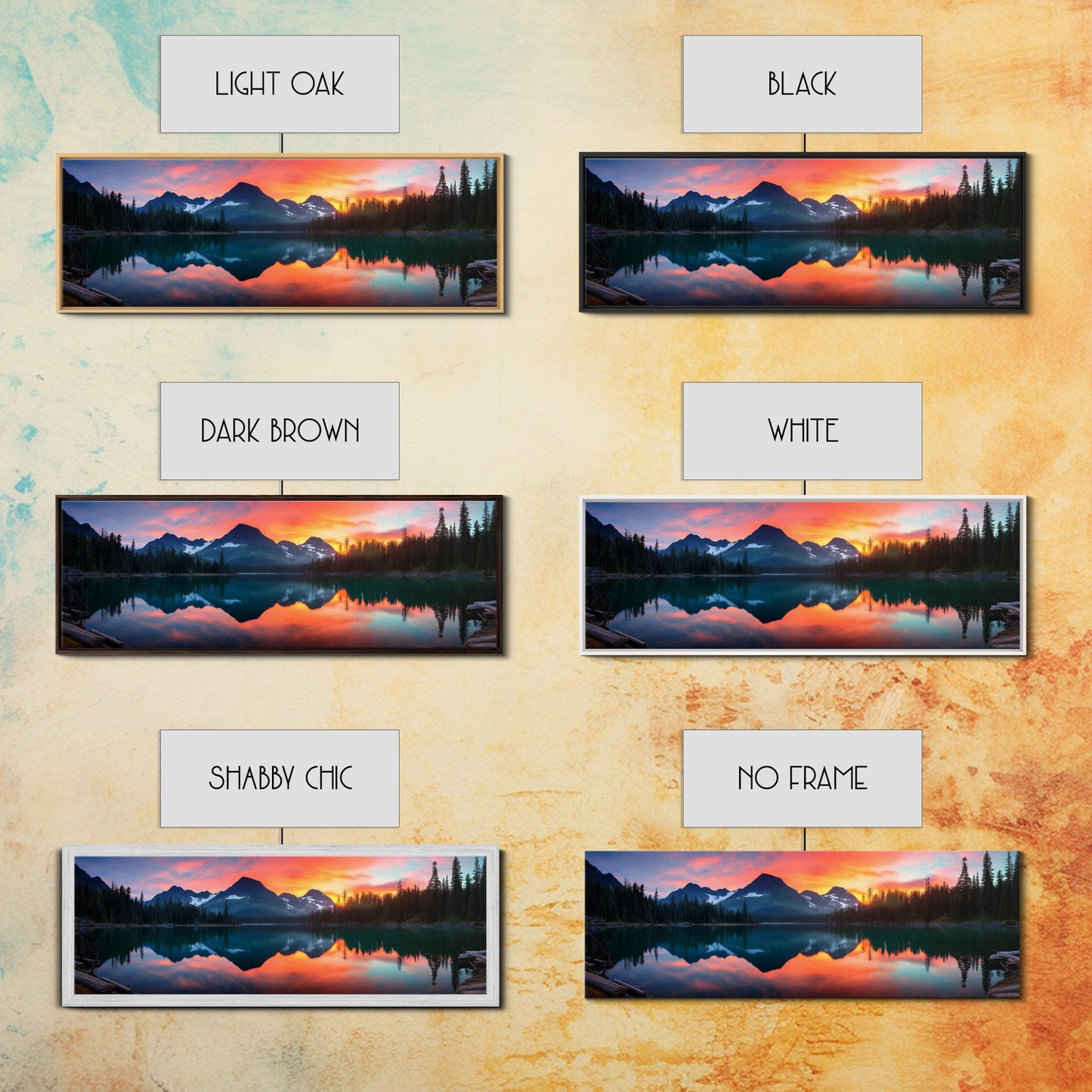 North Cascades National Park Panoramic Print – Extra Large Wall Art