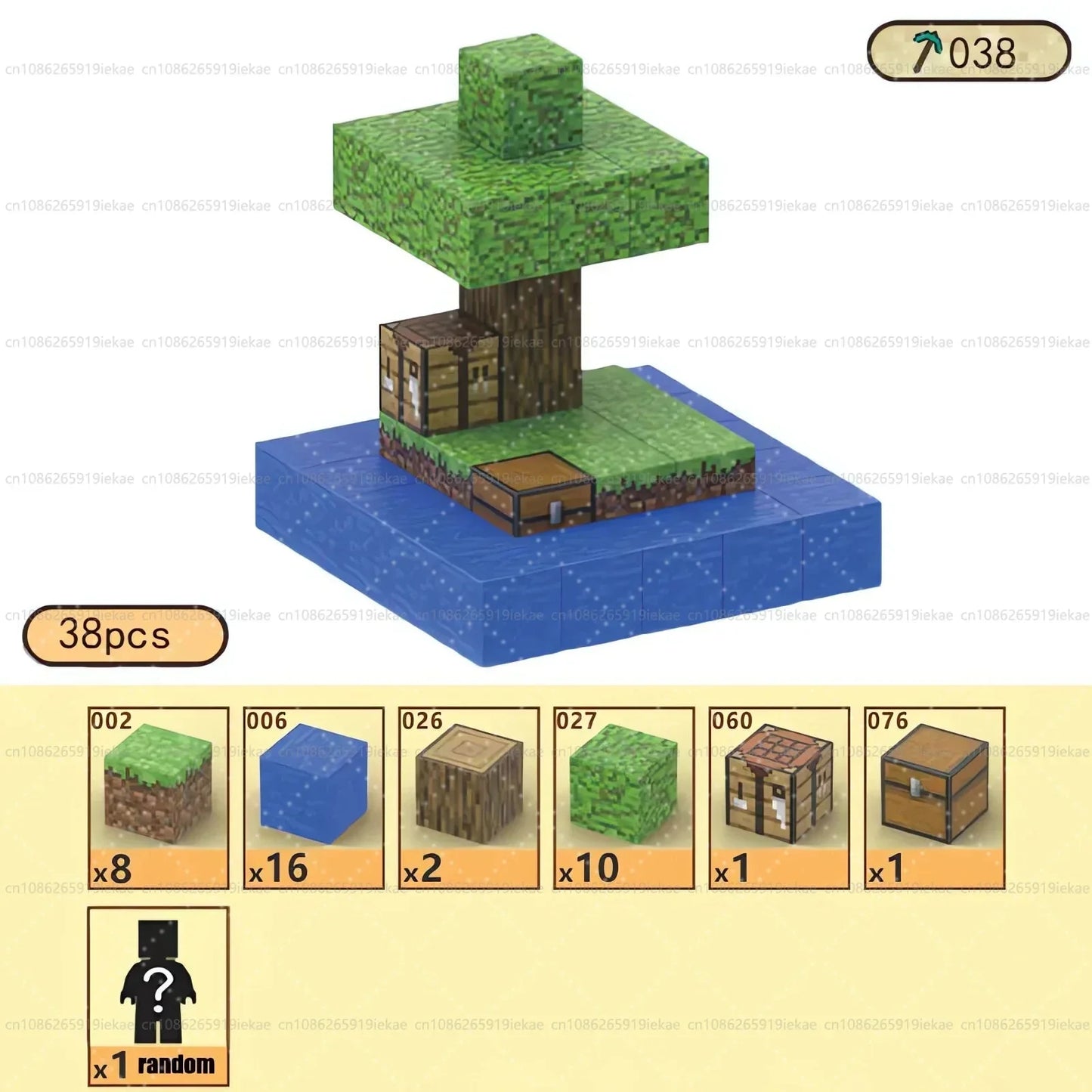 Magnetic Building Blocks – Mine World Cube Set STEM Toy