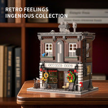 Antique Shop Assembled Building Block Toy Model