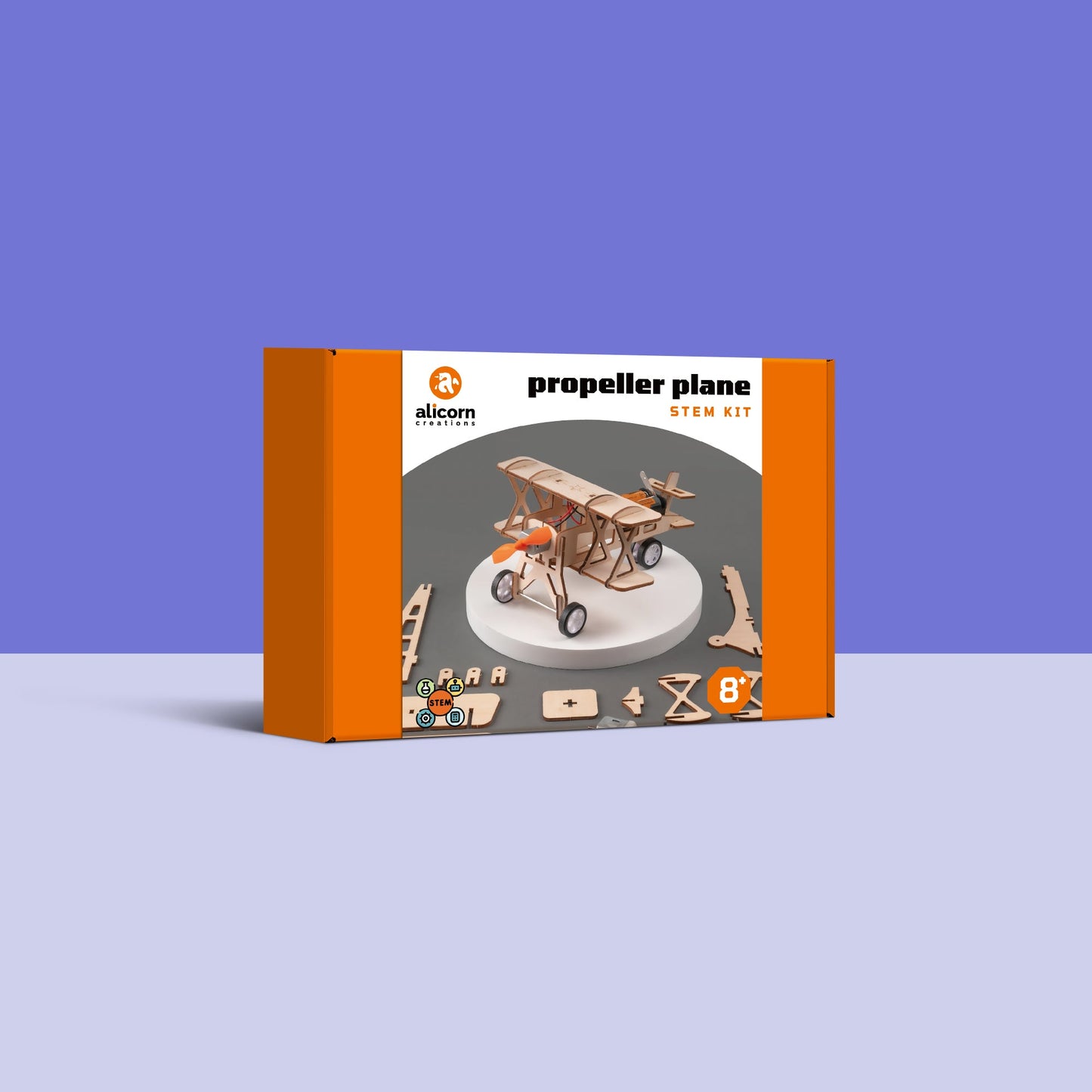 Propeller Plane DIY STEM Kit for Kids 8+