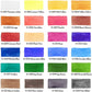 60-Piece Watercolor Paint Kit – Tubes, Brushes, Paper, Palette Set