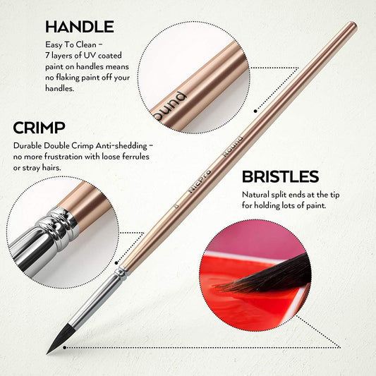 60-Piece Watercolor Paint Kit – Tubes, Brushes, Paper, Palette Set