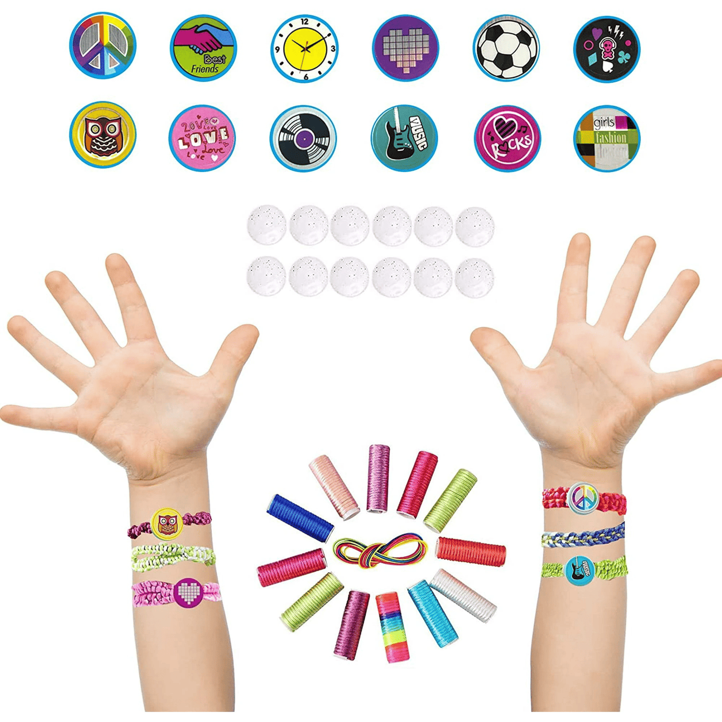 Loom Bracelet Making Kit – DIY Arts and Crafts Toys