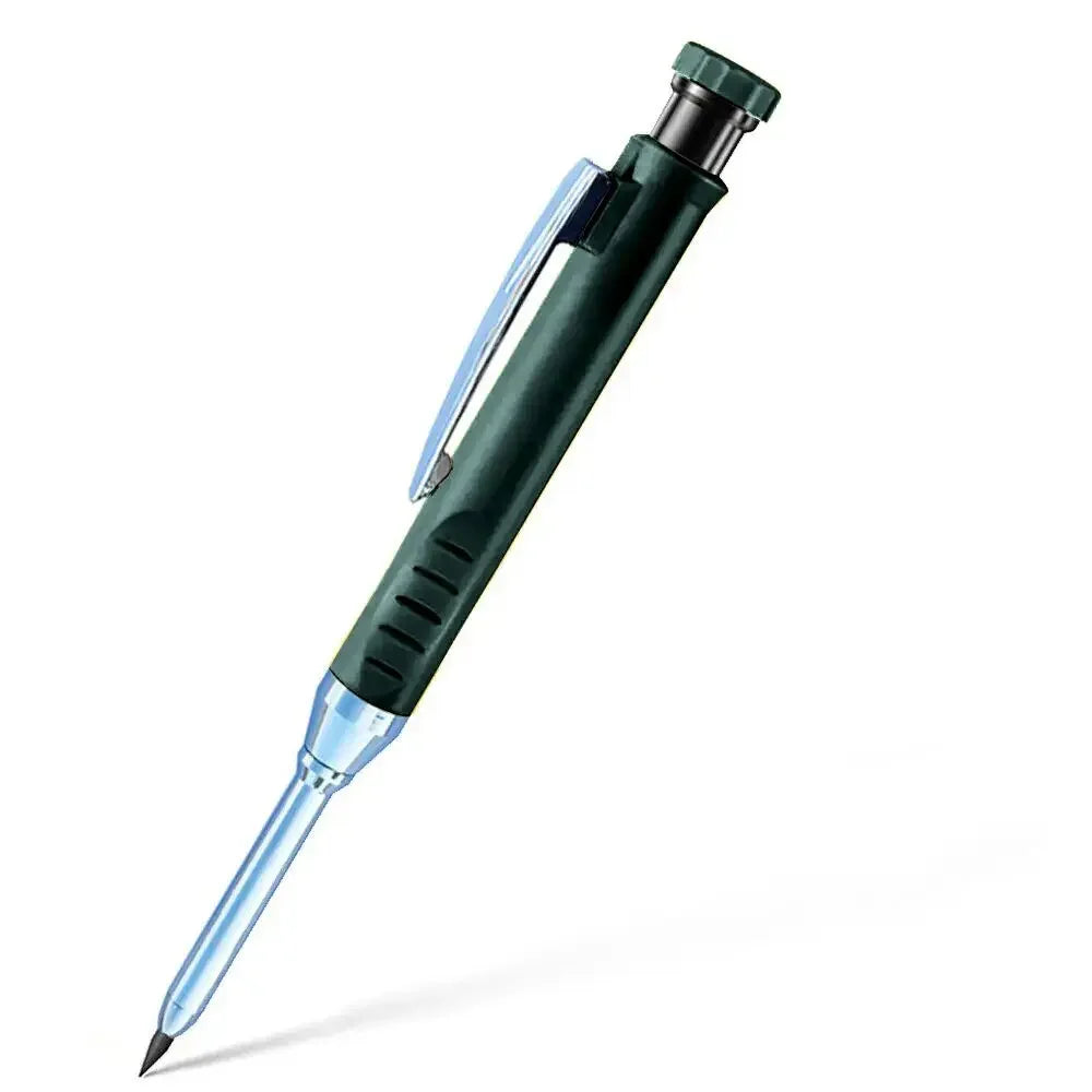 Solid Carpenter Pencil – Mechanical Woodworking Pencil with Refill