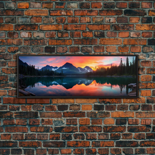 North Cascades National Park Panoramic Print – Extra Large Wall Art