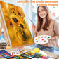 Art Supplies, 192-Pack Deluxe Art Set Drawing Painting Supplies Art Kit with ...