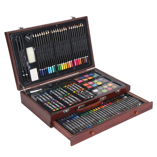 140-Piece Art Supplies Set with Colored Pencils for Drawing