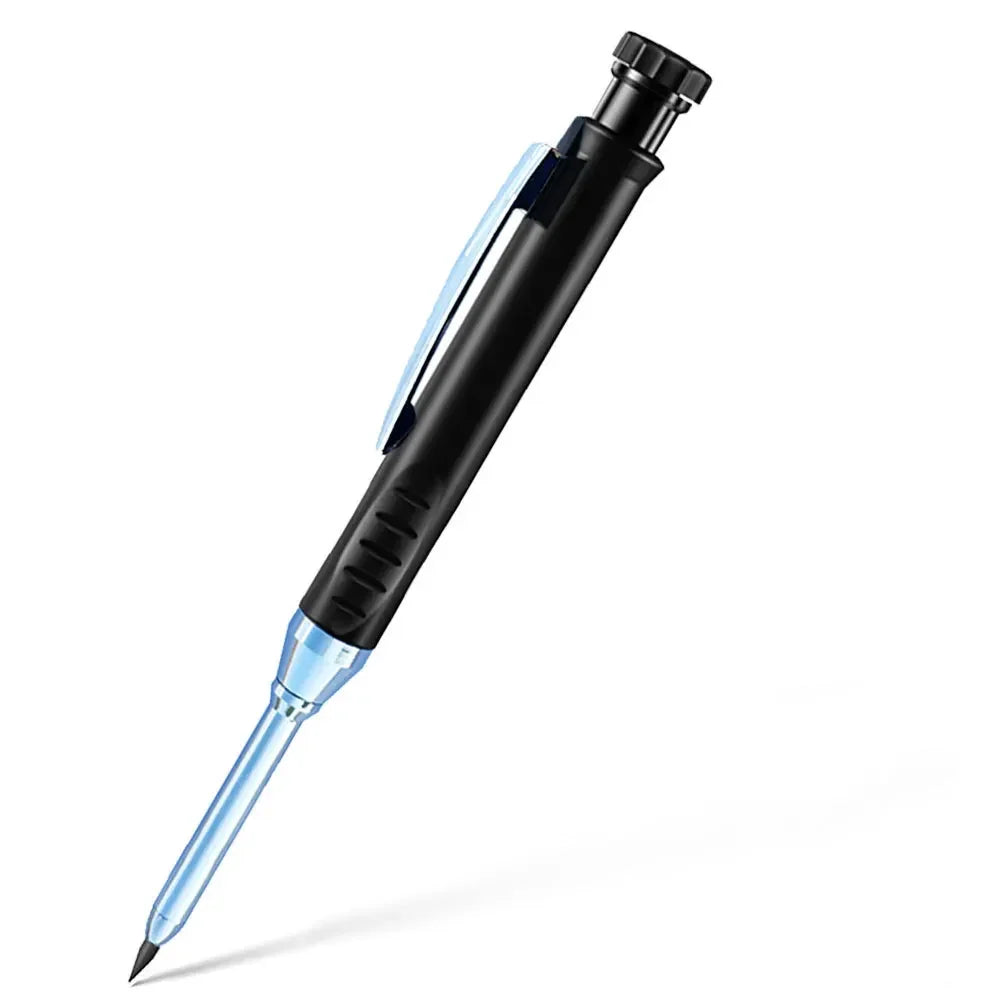 Solid Carpenter Pencil – Mechanical Woodworking Pencil with Refill