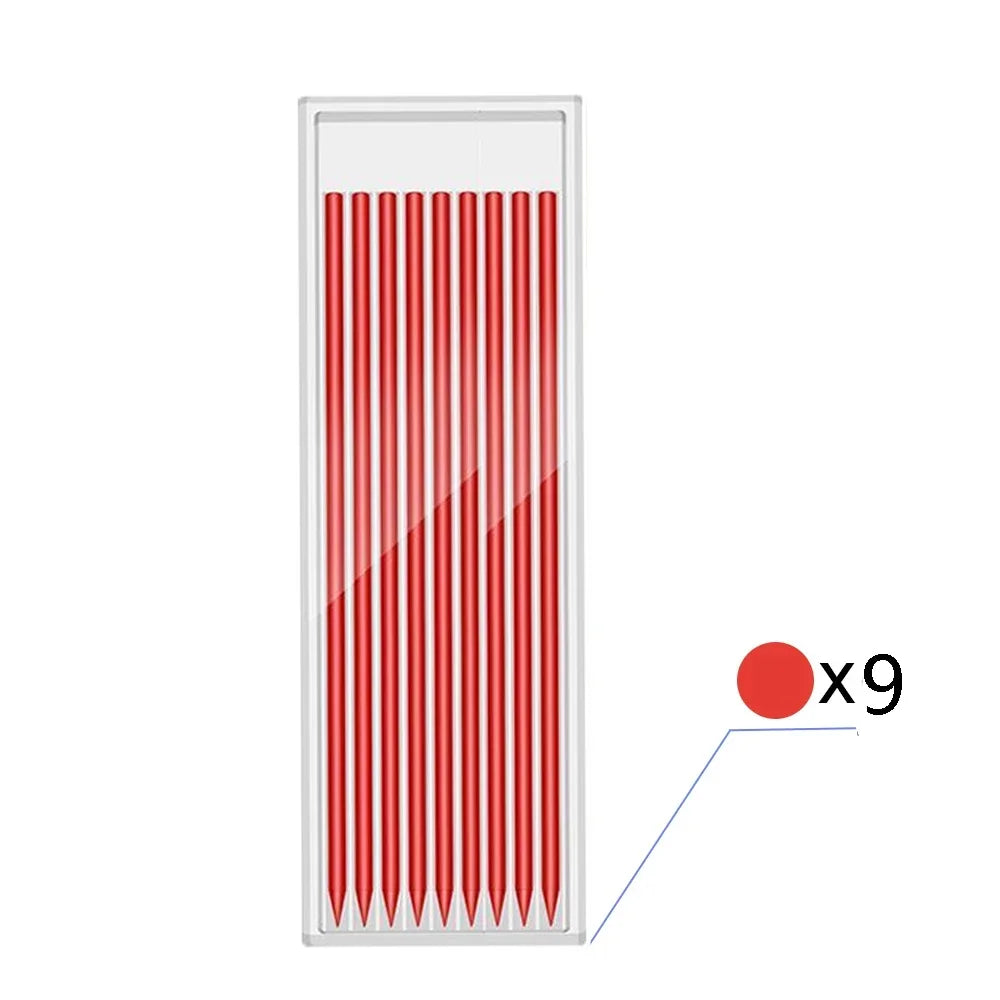 Solid Carpenter Pencil – Mechanical Woodworking Pencil with Refill
