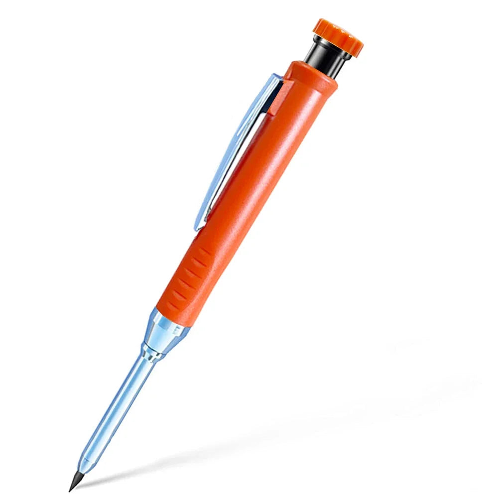 Solid Carpenter Pencil – Mechanical Woodworking Pencil with Refill