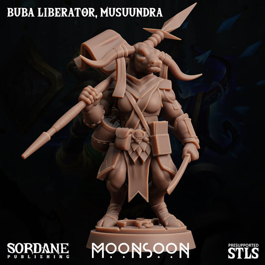 3D Printed Buba Freedom Fighter Miniatures – Musuundra Moonsoon D&D