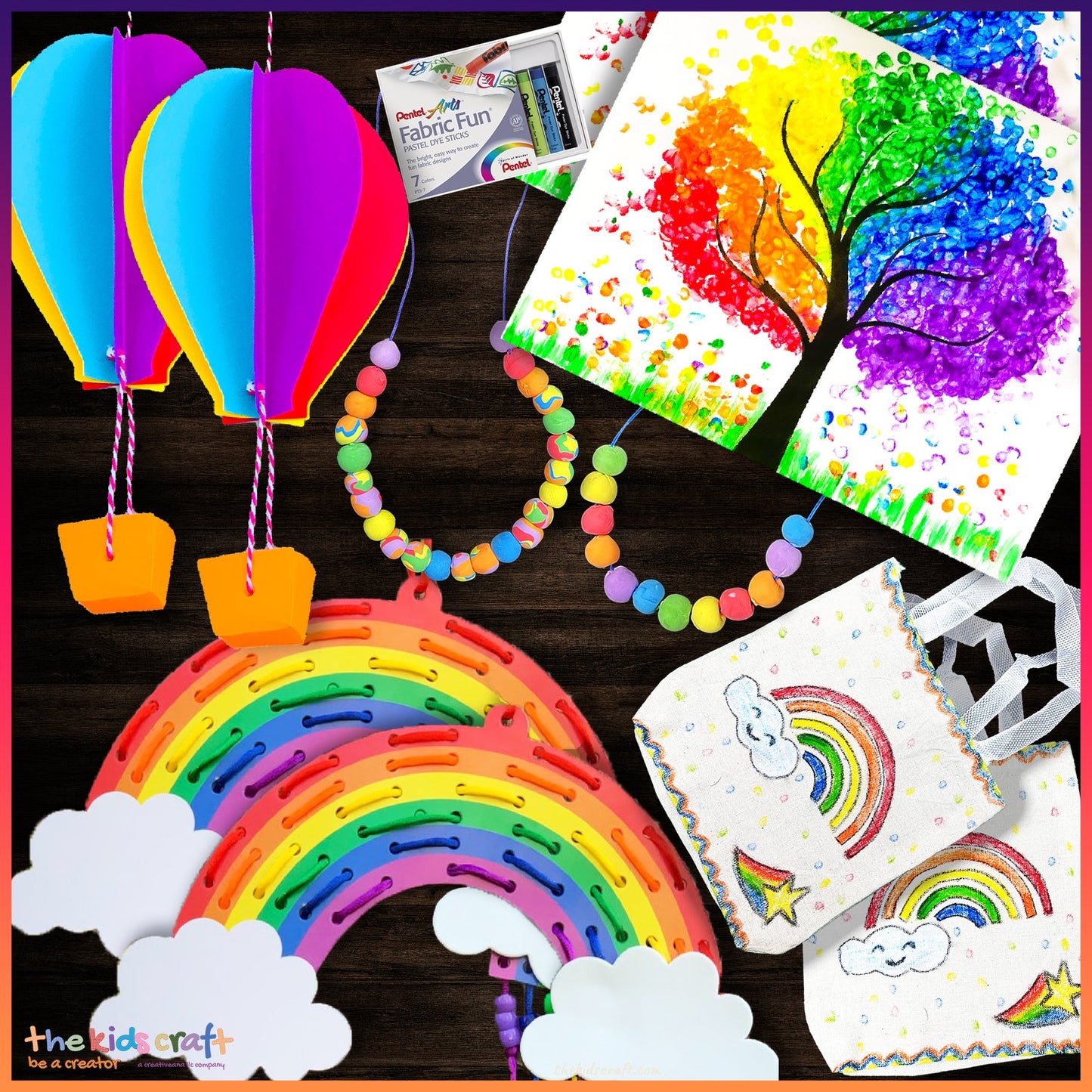 Cherish the Rainbow – DIY Crafts Box for Kids and Adults
