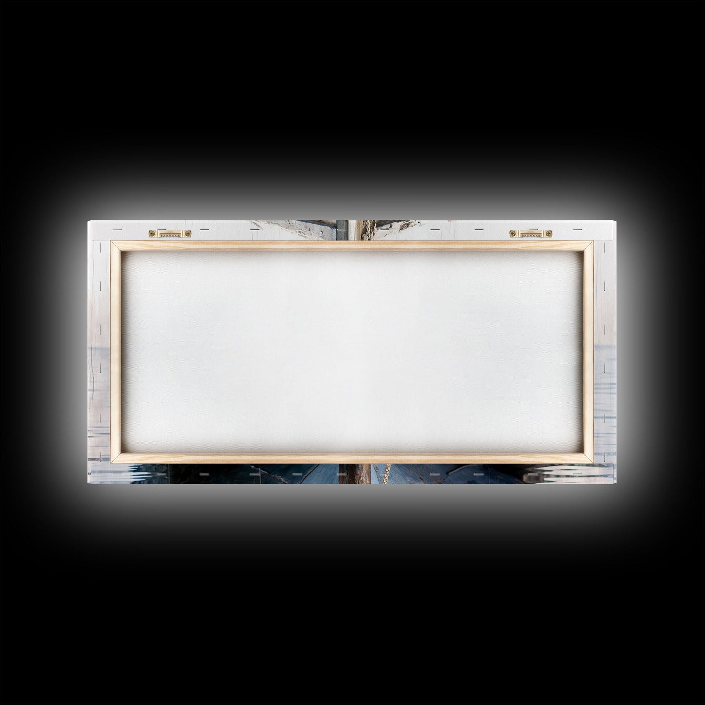 Old Wooden Ship Canvas Print – Nautical Coastal Wall Art