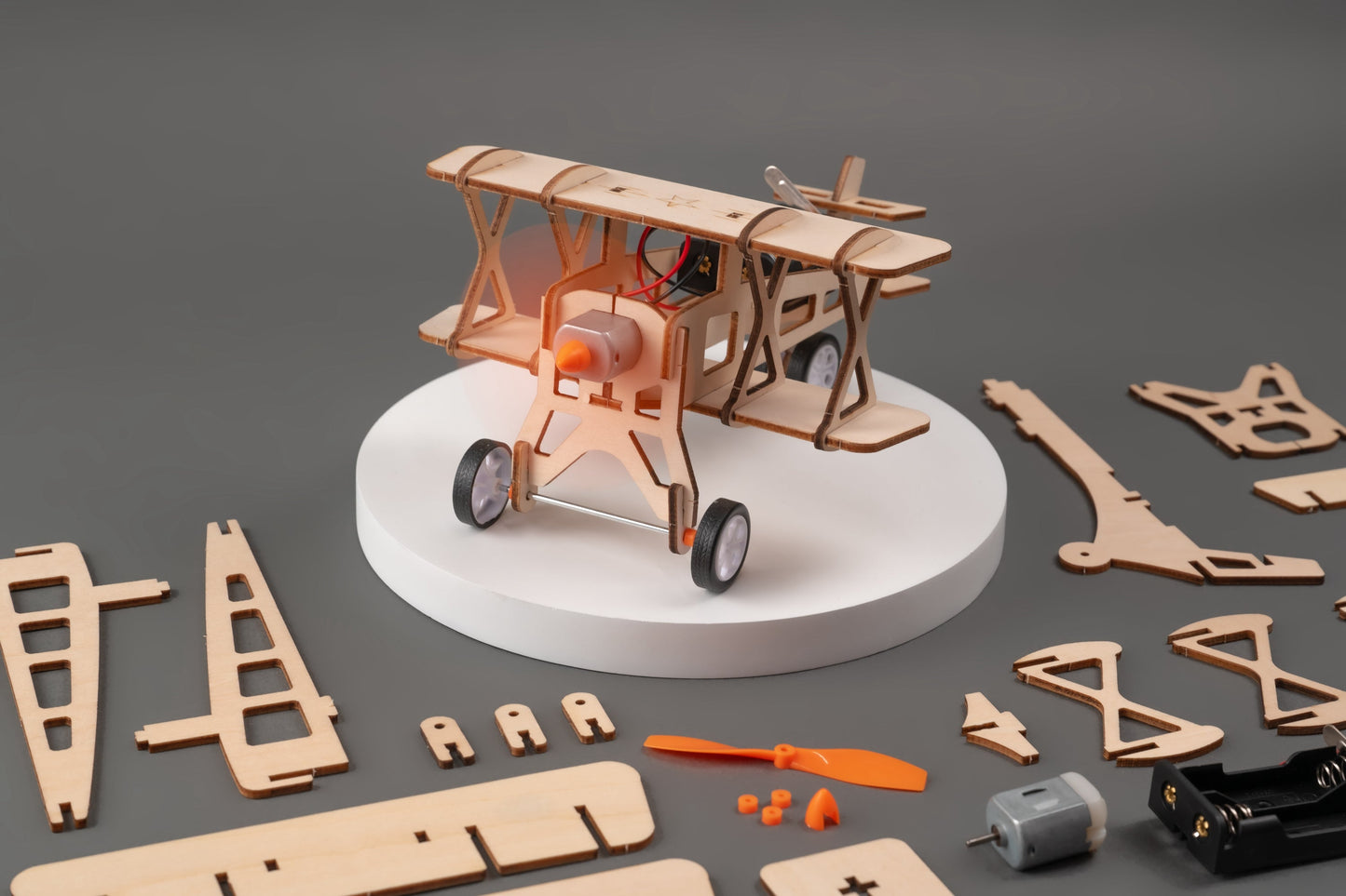 Propeller Plane DIY STEM Kit for Kids 8+