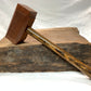 FULL SIZE -  Thor's Hammer Woodworking Mallet Mjolnir from Exotic Wood
