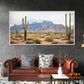 Desert Wall Art – Framed Cactus Canvas Print Southwestern Decor