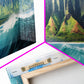 Na Pali Coast Hawaii Panoramic Print – Extra Large Wall Art