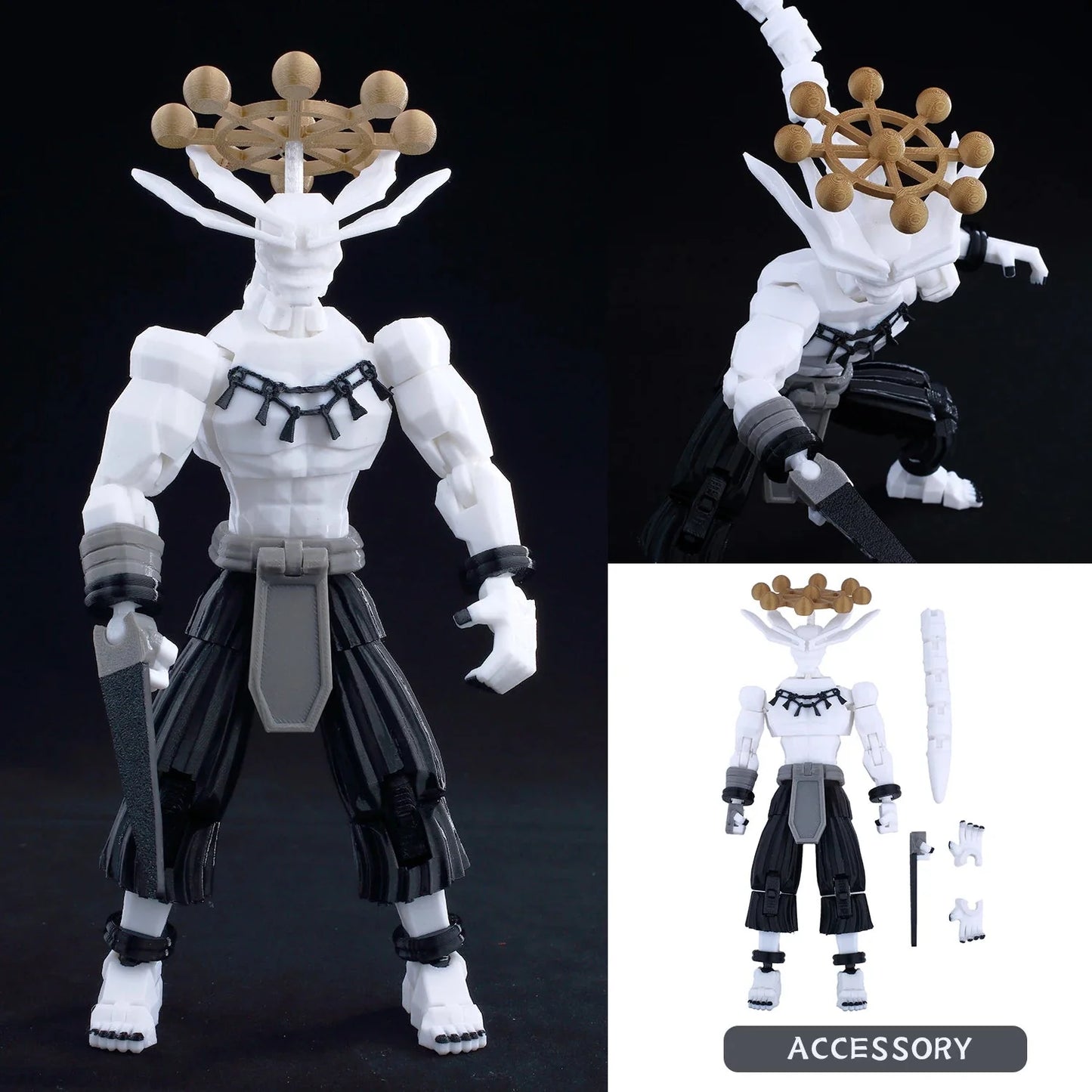 Jujutsu Kaisen 3D Printed Anime Figurines – Gojo, Yuji, Sukuna