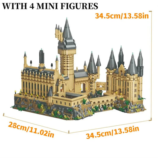 Magic Castle Micro Building Blocks – Light-Up Street View Kit