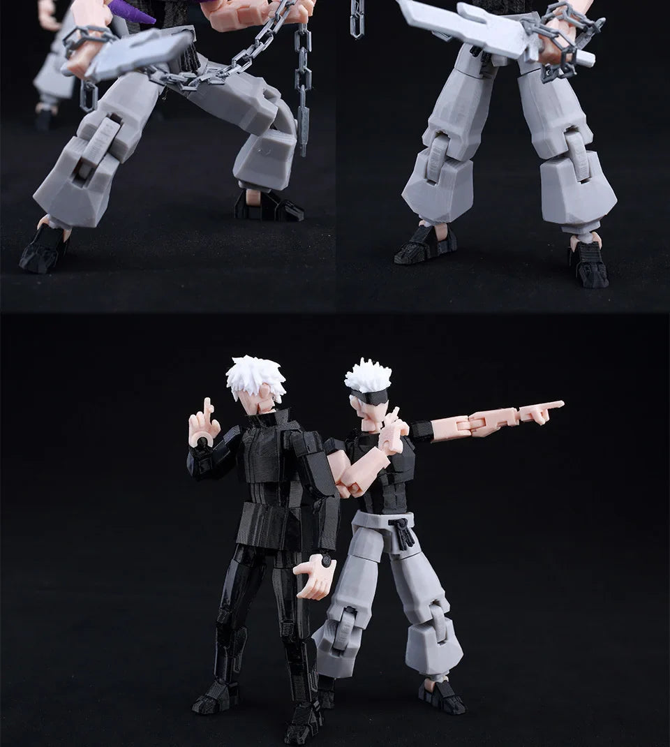 Jujutsu Kaisen 3D Printed Anime Figurines – Gojo, Yuji, Sukuna