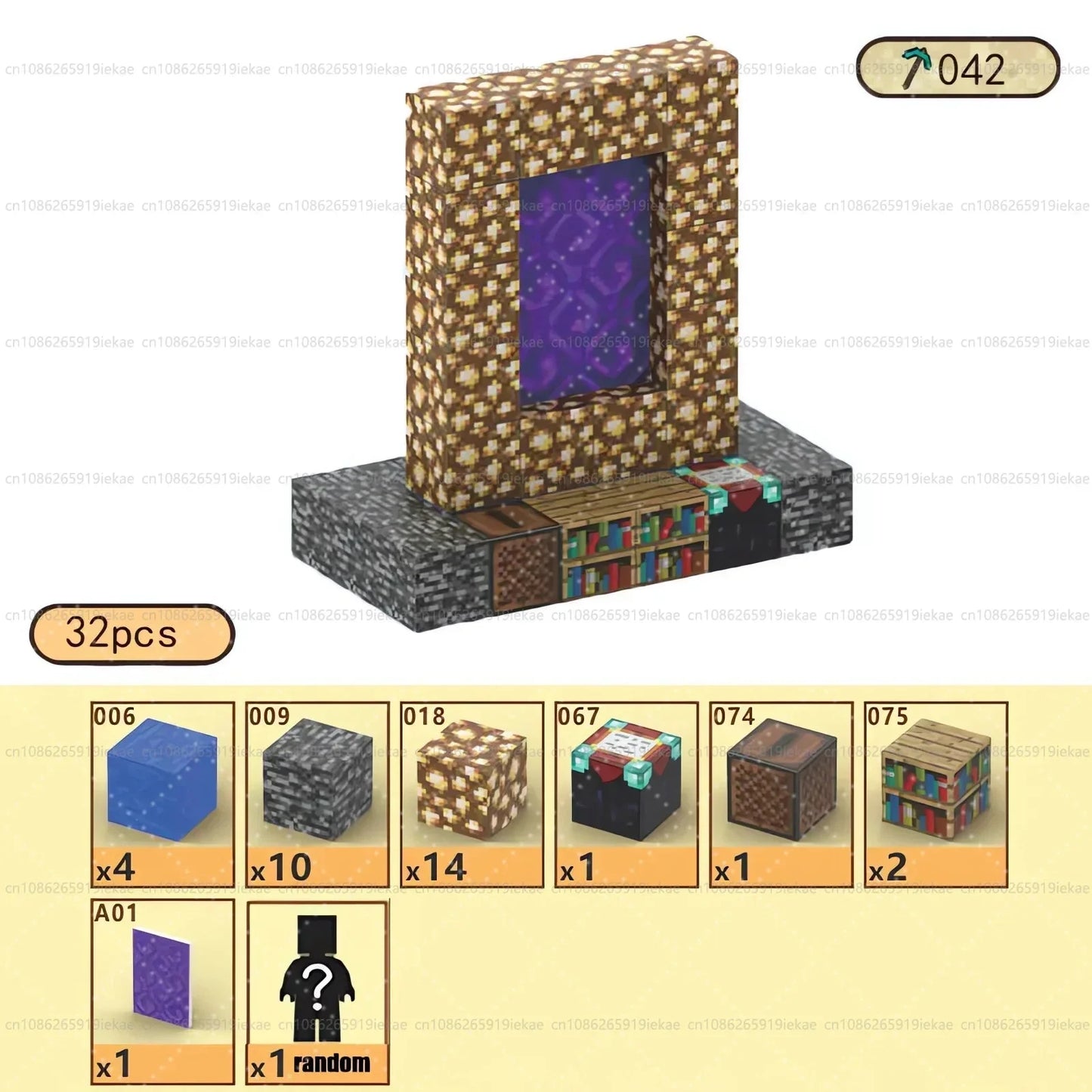 Magnetic Building Blocks – Mine World Cube Set STEM Toy