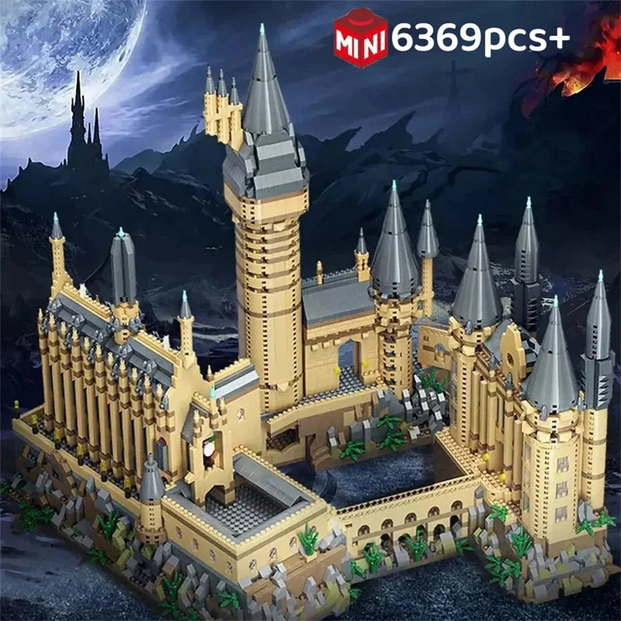 Magic Castle Micro Building Blocks – Light-Up Street View Kit