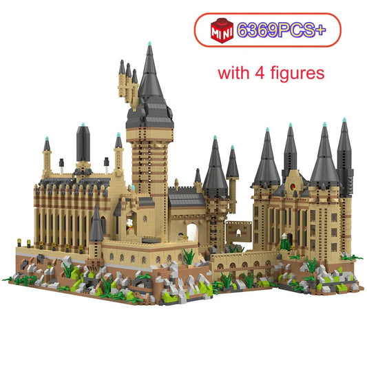 Magic Castle Micro Building Blocks – Light-Up Street View Kit
