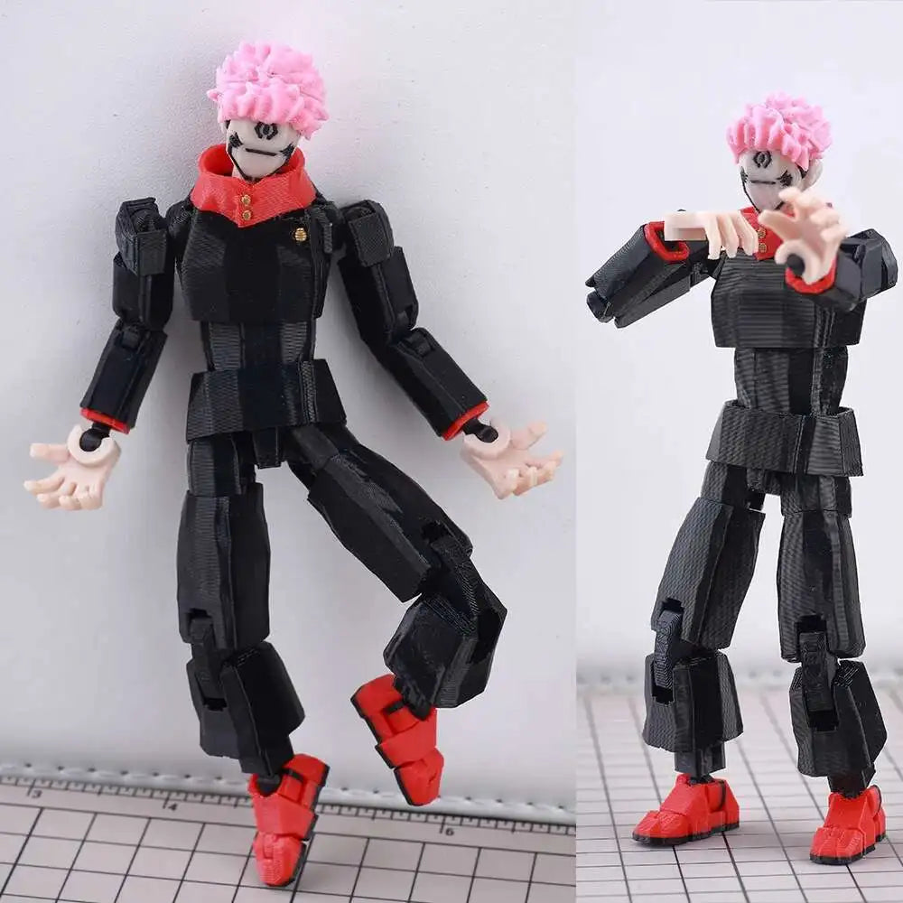 Jujutsu Kaisen 3D Printed Anime Figurines – Gojo, Yuji, Sukuna