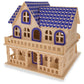 Family Home House Building Model Kit Wooden 3D Puzzle
