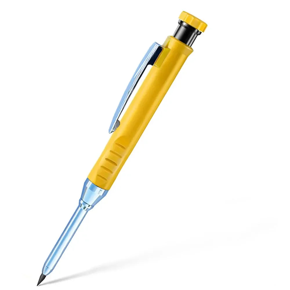 Solid Carpenter Pencil – Mechanical Woodworking Pencil with Refill
