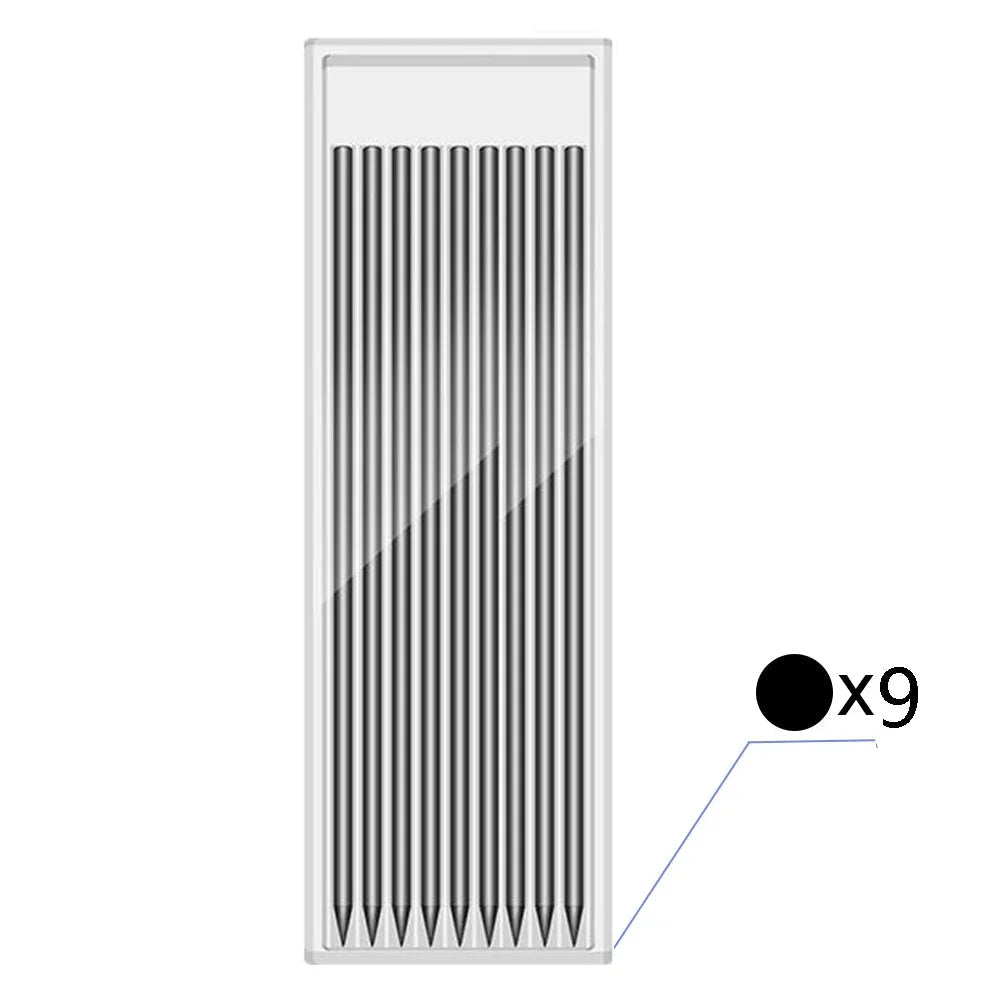 Solid Carpenter Pencil – Mechanical Woodworking Pencil with Refill