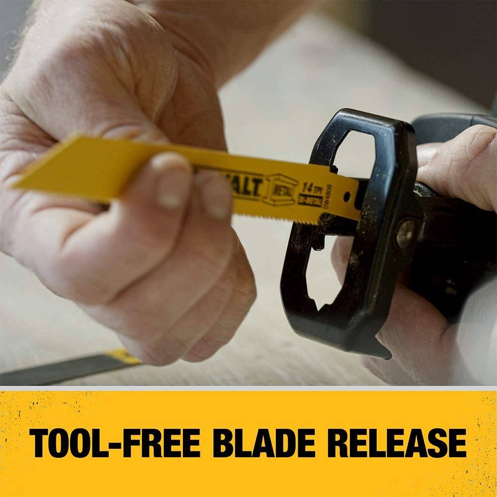 DCS369B ATOMIC 20V MAX Reciprocating Saw – One-Handed, Tool Only