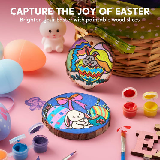 Klever Kits Wooden Glow-in-the-Dark Painting Craft Kit for Kids 6-12