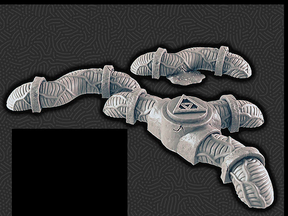 3D Printed EC3D Designs Terrain Set A Den of Alien Evil 28 32mm D&D